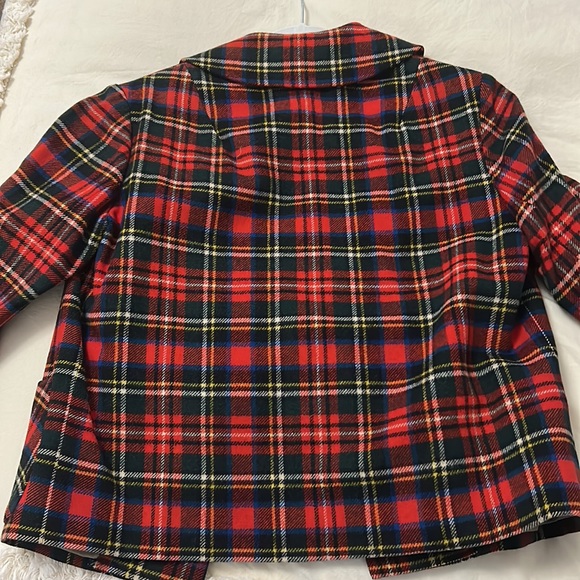 Red Tartan Blazer - Picture 5 of 8